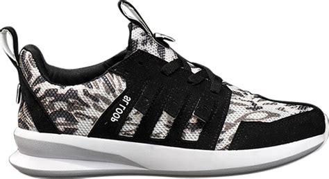 adidas original sl loop runner black and white